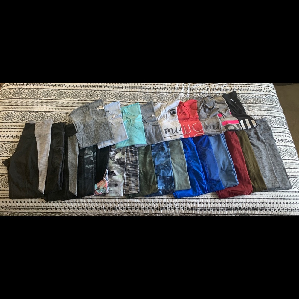 Workout leggings & tanks